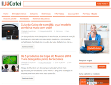 Tablet Screenshot of guia.jacotei.com.br